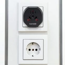 Goedkoop π Kwmobile Kwcommerce Reisstekker UK Naar EU – Geschikt Voor Stopcontacten Type C, E En F - Set Van 2 Stuks - Reisadapters - Zwart π 23 Goedkoop π Kwmobile Kwcommerce Reisstekker UK Naar EU – Geschikt Voor Stopcontacten Type C, E En F - Set Van 2 Stuks - Reisadapters - Zwart π -Gabbag-winkel 550x550 464