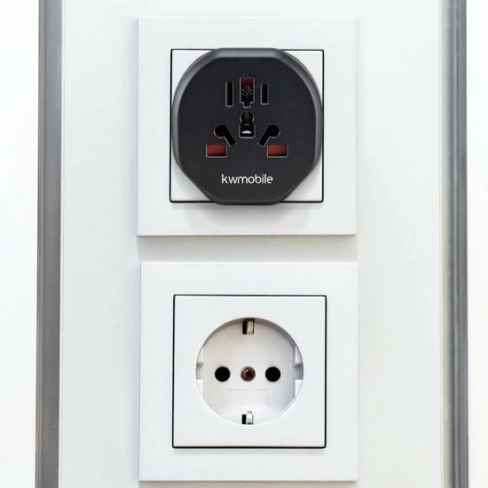 Goedkoop π Kwmobile Kwcommerce Reisstekker UK Naar EU – Geschikt Voor Stopcontacten Type C, E En F - Set Van 2 Stuks - Reisadapters - Zwart π 10 Goedkoop π Kwmobile Kwcommerce Reisstekker UK Naar EU – Geschikt Voor Stopcontacten Type C, E En F - Set Van 2 Stuks - Reisadapters - Zwart π - Afbeelding 10