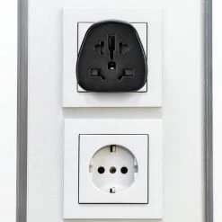 Goedkoop π Kwmobile Kwcommerce Reisstekker UK Naar EU – Geschikt Voor Stopcontacten Type C, E En F - Set Van 2 Stuks - Reisadapters - Zwart π 25 Goedkoop π Kwmobile Kwcommerce Reisstekker UK Naar EU – Geschikt Voor Stopcontacten Type C, E En F - Set Van 2 Stuks - Reisadapters - Zwart π -Gabbag-winkel 550x550 465