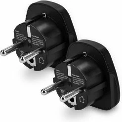 Goedkoop π Kwmobile Kwcommerce Reisstekker UK Naar EU – Geschikt Voor Stopcontacten Type C, E En F - Set Van 2 Stuks - Reisadapters - Zwart π 26 Goedkoop π Kwmobile Kwcommerce Reisstekker UK Naar EU – Geschikt Voor Stopcontacten Type C, E En F - Set Van 2 Stuks - Reisadapters - Zwart π -Gabbag-winkel 550x550 466