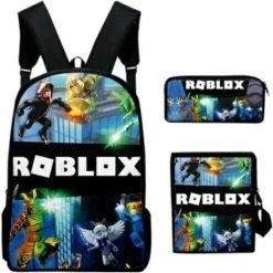 Goedkoopste 🔥 Overige Merken Roblox Annual Rugzak Set - Schooltas Rugtas- Rugzak-Schoudertas-Etui - Reistas 👍