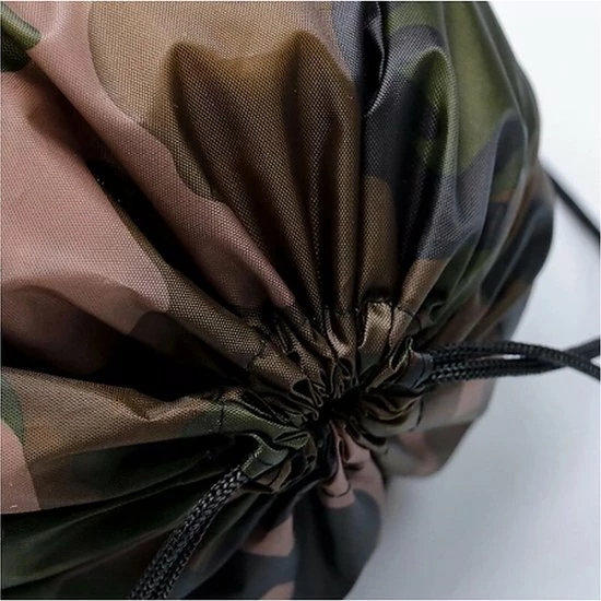 Nieuw π Akyol Gymtas Leger – Leger Rugtas - Tas - Rugzak - Gymtas -camouflage Gymtas -legerkleur Trekkoord Tas -camouflage Kleur Rugtas -gymtas Leger Kinderrugzak - 35cm X 28cm - Legergroen – Camouflage - Marine π - Afbeelding 2