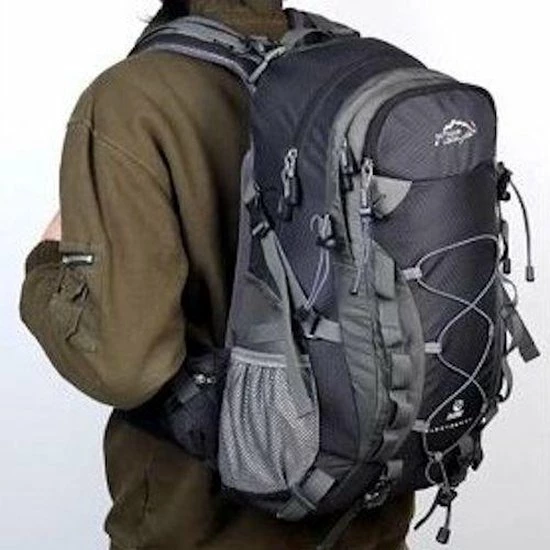 Nieuw π Merkloos π Backpack - Outdoor Local Lion - Rugzak - 40 Liter - Zwart βοΈ - Afbeelding 11