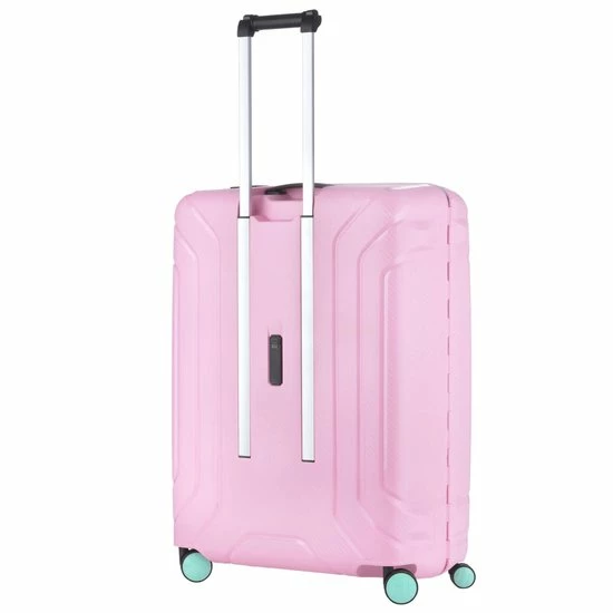 Korting ๐ CarryOn Steward Kofferset - 2-delige TSA Trolleyset Met Kliksloten - Dubbele Wielen - Roze โค๏ธ - Afbeelding 7