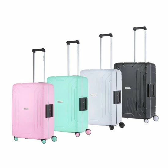 Korting ๐ CarryOn Steward Kofferset - 2-delige TSA Trolleyset Met Kliksloten - Dubbele Wielen - Roze โค๏ธ - Afbeelding 10