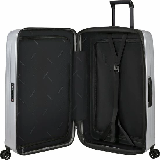 Korting π Samsonite Reiskoffer - Nuon Spinner 81/30 Exp (Groot) Matt Silver 𧨠- Afbeelding 5