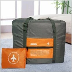 Top 10 ✨ Merkloos Draagbare Opvouwbare Opbergtas -Handbagage Reistas-Grote Capaciteit 32Liter-oranje 🥰