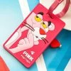 Begroting 💯 Doodadeals® | Pink Panther Cartoon Luggage Tag | Koffer Label | Baggage Label | Suitcase Tag | Ook Leuk Voor Kinderen 👍