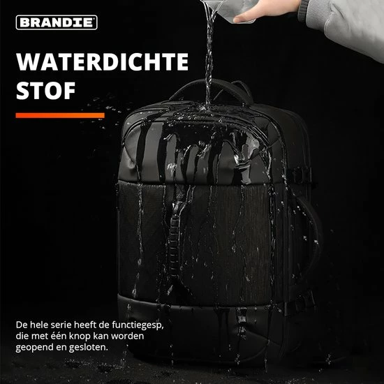 Begroting 🌟 Brandie® - Rugzak - Multifunctionele Crossbody Tassen - Borsttas Heren Korte Trip - Lichtgewicht - Wicht 0.37kg - Schouder Crossbody Rugzak - Size : 8*14*27cm - Materiaal Waterdicht Polyester - Heuptas - Draagtas - Zwart ⭐ - Afbeelding 10