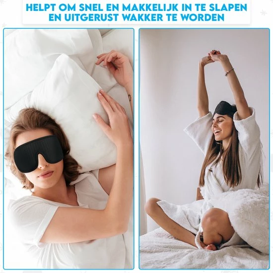 Begroting β€οΈ Go Quality Slaapmasker - Oogmasker - Slaapmasker Kinderen - Oogmakser Wallen - Eye Mask - 100% Verduisterend - Ademend Materiaal - One Size - Inclusief Gratis E-boek Met Slaaptips π 2 Begroting β€οΈ Go Quality Slaapmasker - Oogmasker - Slaapmasker Kinderen - Oogmakser Wallen - Eye Mask - 100% Verduisterend - Ademend Materiaal - One Size - Inclusief Gratis E-boek Met Slaaptips π - Afbeelding 2