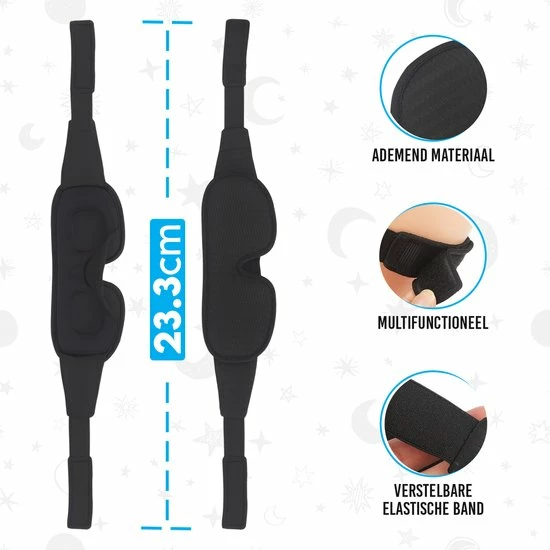 Begroting β€οΈ Go Quality Slaapmasker - Oogmasker - Slaapmasker Kinderen - Oogmakser Wallen - Eye Mask - 100% Verduisterend - Ademend Materiaal - One Size - Inclusief Gratis E-boek Met Slaaptips π 3 Begroting β€οΈ Go Quality Slaapmasker - Oogmasker - Slaapmasker Kinderen - Oogmakser Wallen - Eye Mask - 100% Verduisterend - Ademend Materiaal - One Size - Inclusief Gratis E-boek Met Slaaptips π - Afbeelding 3