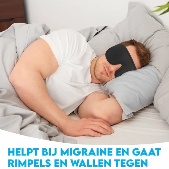 Begroting β€οΈ Go Quality Slaapmasker - Oogmasker - Slaapmasker Kinderen - Oogmakser Wallen - Eye Mask - 100% Verduisterend - Ademend Materiaal - One Size - Inclusief Gratis E-boek Met Slaaptips π 4 Begroting β€οΈ Go Quality Slaapmasker - Oogmasker - Slaapmasker Kinderen - Oogmakser Wallen - Eye Mask - 100% Verduisterend - Ademend Materiaal - One Size - Inclusief Gratis E-boek Met Slaaptips π - Afbeelding 4