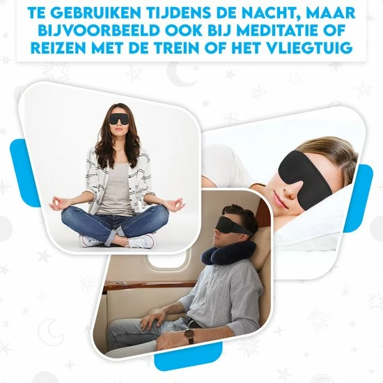 Begroting β€οΈ Go Quality Slaapmasker - Oogmasker - Slaapmasker Kinderen - Oogmakser Wallen - Eye Mask - 100% Verduisterend - Ademend Materiaal - One Size - Inclusief Gratis E-boek Met Slaaptips π 6 Begroting β€οΈ Go Quality Slaapmasker - Oogmasker - Slaapmasker Kinderen - Oogmakser Wallen - Eye Mask - 100% Verduisterend - Ademend Materiaal - One Size - Inclusief Gratis E-boek Met Slaaptips π - Afbeelding 6
