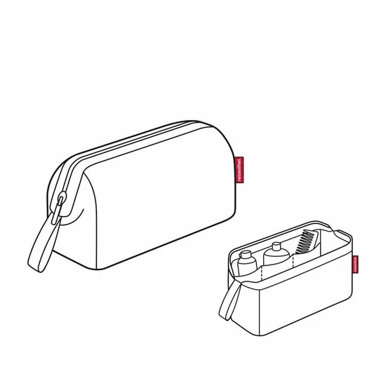 Beste Pirce π Reisenthel Toilettas Zwart Met Naam | Geborduurd | Gepersonaliseerd π - Afbeelding 2