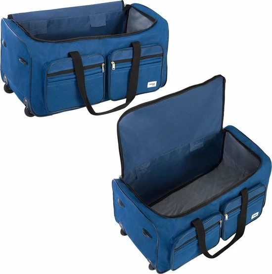 Groothandel π― Monzana Rol Reistas Blauw 85 Liter π 4 Groothandel π― Monzana Rol Reistas Blauw 85 Liter π - Afbeelding 4
