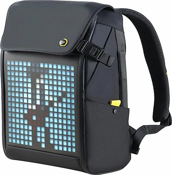 Promo βοΈ Divoom Pixoo Pixel Art Travel Laptop-rugzak Met App-gestuurd 16X16 RGB LED-scherm, Waterdichte College School Computertas Geschenken Voor Dames En Heren School College Student-rugzak π 1 Promo βοΈ Divoom Pixoo Pixel Art Travel Laptop-rugzak Met App-gestuurd 16X16 RGB LED-scherm, Waterdichte College School Computertas Geschenken Voor Dames En Heren School College Student-rugzak π