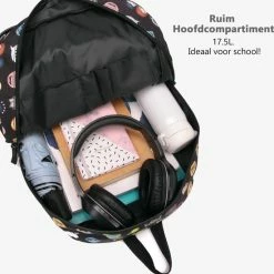 Hete verkoop π Miss Lulu Rugzak - Rugtas Met Portemonnee En Etui - Schooltas - Emoji - A4 Formaat - Lichtgewicht (E6629 BK) β 16 Hete verkoop π Miss Lulu Rugzak - Rugtas Met Portemonnee En Etui - Schooltas - Emoji - A4 Formaat - Lichtgewicht (E6629 BK) β -Gabbag-winkel 550x560 5