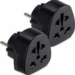 Goedkoop π Kwmobile Kwcommerce Reisstekker UK Naar EU – Geschikt Voor Stopcontacten Type C, E En F - Set Van 2 Stuks - Reisadapters - Zwart π 27 Goedkoop π Kwmobile Kwcommerce Reisstekker UK Naar EU – Geschikt Voor Stopcontacten Type C, E En F - Set Van 2 Stuks - Reisadapters - Zwart π -Gabbag-winkel 550x561 10