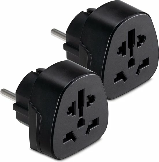 Goedkoop π Kwmobile Kwcommerce Reisstekker UK Naar EU – Geschikt Voor Stopcontacten Type C, E En F - Set Van 2 Stuks - Reisadapters - Zwart π 14 Goedkoop π Kwmobile Kwcommerce Reisstekker UK Naar EU – Geschikt Voor Stopcontacten Type C, E En F - Set Van 2 Stuks - Reisadapters - Zwart π - Afbeelding 14