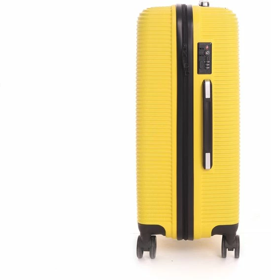 Beste Verkoop π― AttitudeZ Air-Z Reiskoffer Medium Geel 67cm - TSA-slot βοΈ - Afbeelding 2