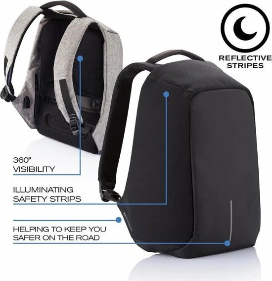 Beste Pirce β XD Design Bobby - Anti-Diefstal Rugzak 13 Liter - Rood π - Afbeelding 9