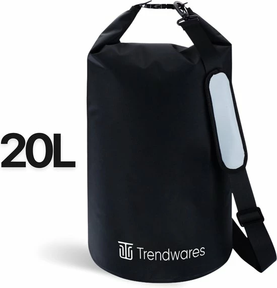 Uitgang π Trendwares - Drybag – Strandtas - Waterdichte Tas – Droogtas – Rugtas - Survival Outdoor Tas – 20 Liter - Zwart π 1 Uitgang π Trendwares - Drybag – Strandtas - Waterdichte Tas – Droogtas – Rugtas - Survival Outdoor Tas – 20 Liter - Zwart π