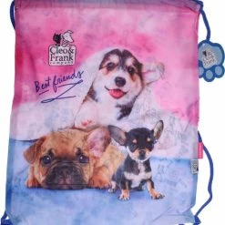 Beste Pirce 💯 Cleo & Frank Gymbag Best Friends - 41 X 35 Cm - Polyester 😉