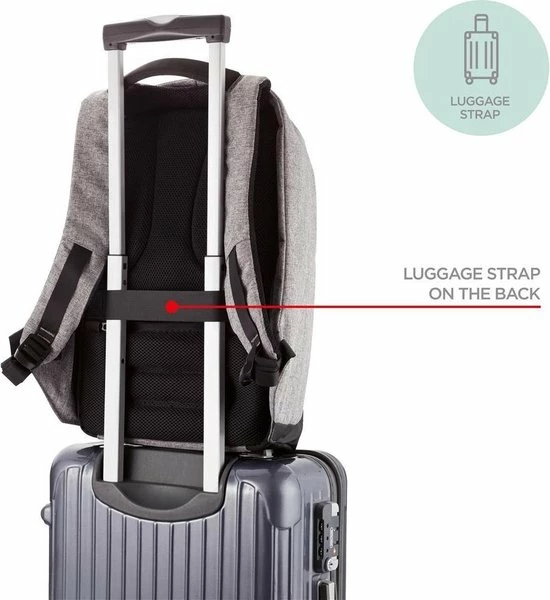 Beste Pirce β XD Design Bobby - Anti-Diefstal Rugzak 13 Liter - Rood π - Afbeelding 19