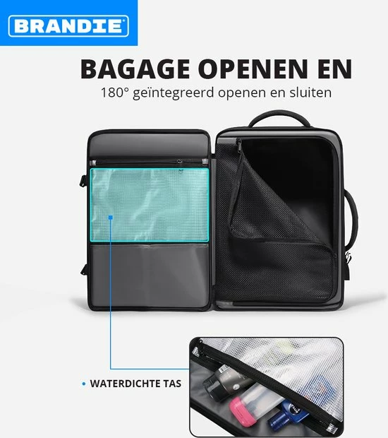 Beste Verkoop 👏 Brandie® - Rugzak - Laptop Rugzak Tot 15.6 Inch Voor Unisex - Schooltas - Waterdicht - Capaciteit35L - USB Poort - Schokbestendig - Schoudertas Voor Reizen En Zakelijk Werk - Gewich 1.57kg - Maat 18*45*32cm - Zwart ✔️ 7 Beste Verkoop 👏 Brandie® - Rugzak - Laptop Rugzak Tot 15.6 Inch Voor Unisex - Schooltas - Waterdicht - Capaciteit35L - USB Poort - Schokbestendig - Schoudertas Voor Reizen En Zakelijk Werk - Gewich 1.57kg - Maat 18*45*32cm - Zwart ✔️ - Afbeelding 7