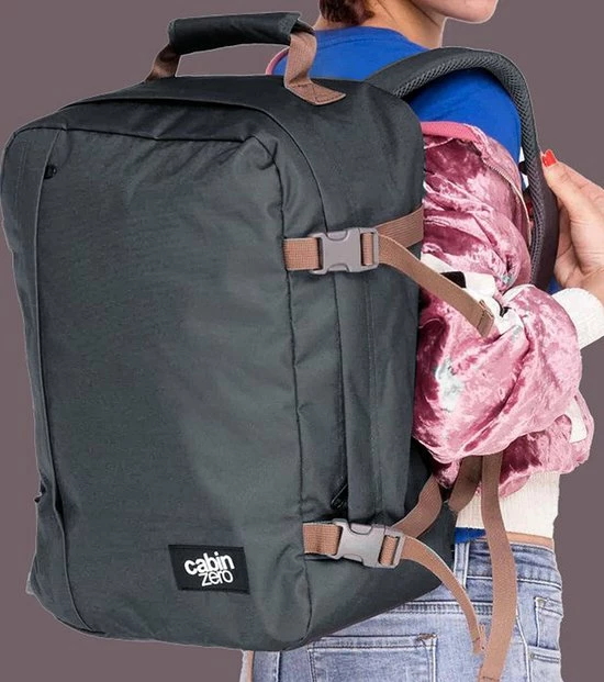 Goedkoop 🎁 CabinZero Classic 28L Ultra Light Bag Black Sand ✨ - Afbeelding 7