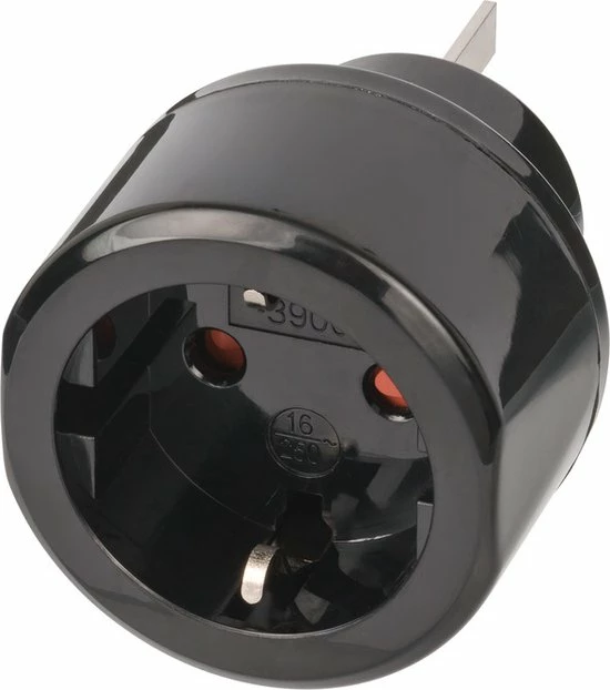 Uitgang ✔️ Brennenstuhl Reisstekker/reisadapter (reisstekkeradapter Voor: Australië, China Stopcontact En Geaarde Stekker) Zwart ✔️ 1 Uitgang ✔️ Brennenstuhl Reisstekker/reisadapter (reisstekkeradapter Voor: Australië, China Stopcontact En Geaarde Stekker) Zwart ✔️