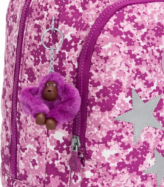 Flash-uitverkoop π Kipling Class Room S Patch Rugzak - Floral Pop 𧨠- Afbeelding 4