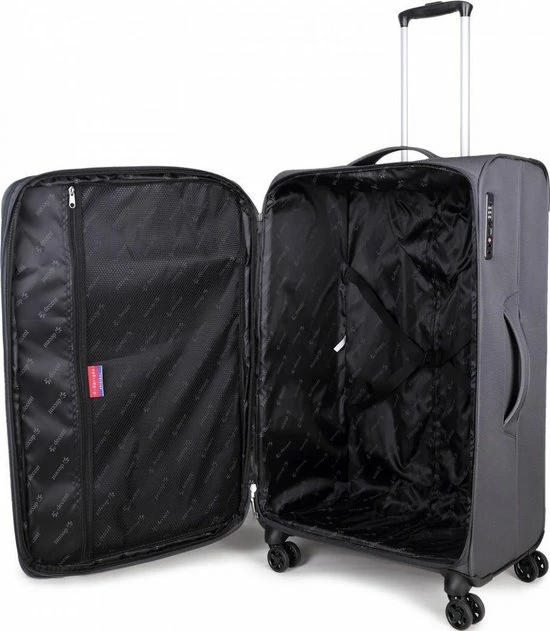 Groothandel 🔥 Decent D-Upright Medium Koffer - 66 Cm Expandable - TSA Slot - Grijs 🎉 - Afbeelding 20