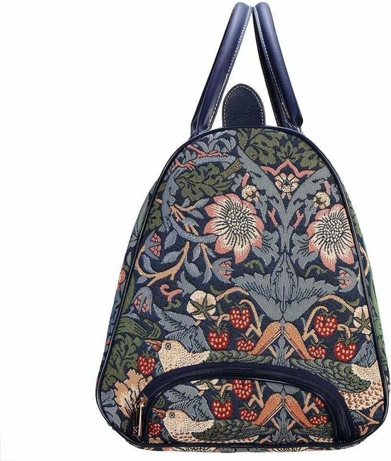 Beste recensies van β¨ Signare - Weekendtas Met Wielen Strawberry Thief Blue - William Morris βοΈ - Afbeelding 7