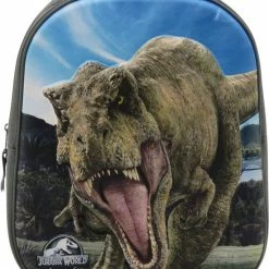 Begroting 🛒 Jurassic World - Rugzak - 30 Cm - 3d - Dinosaurus - Vanaf 3 Jaar Tot 6 Jaar 🤩