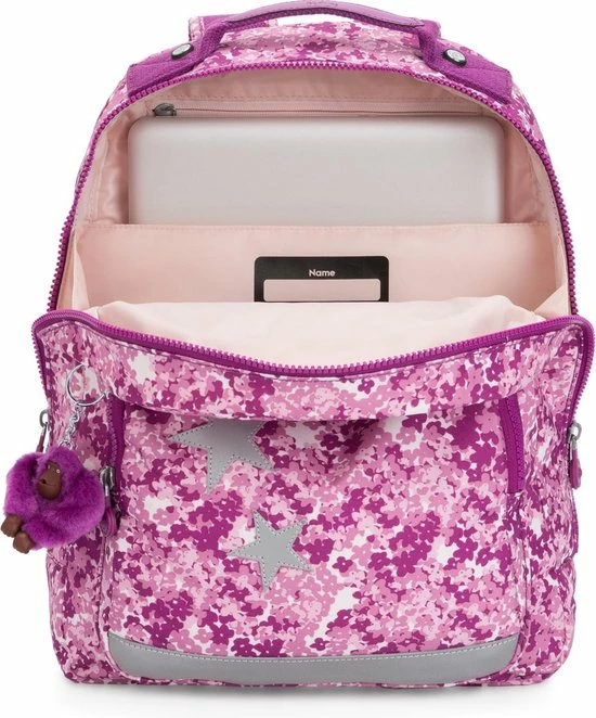 Flash-uitverkoop π Kipling Class Room S Patch Rugzak - Floral Pop 𧨠- Afbeelding 2