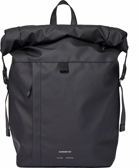 Beste Pirce β¨ Sandqvist Konrad Black Rugzak SQA1605 Duurzaam Zwart 13 Inch π