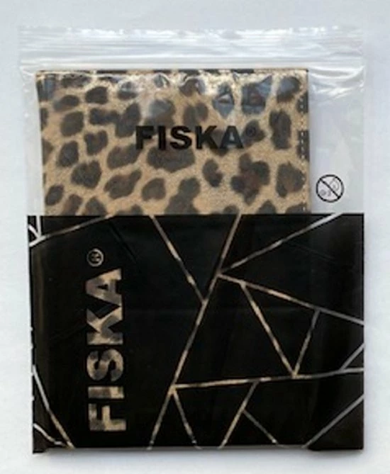 Goedkoopste β FISKA - Paspoort Hoes Luipaardprint - Paspoort Houder - Paspoort Hoesje - Schoencadeautje Sinterklaas β€οΈ - Afbeelding 3