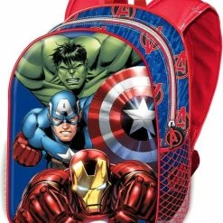 Coupon ⭐ The Avengers - Rugzak - 3d - A4 Map Formaat - 40cm 🌟