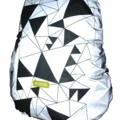Begroting ✨ Rugzakhoes WOWOW Urban Silver - Full Reflective - Regenovertrek Tas 25L 😀