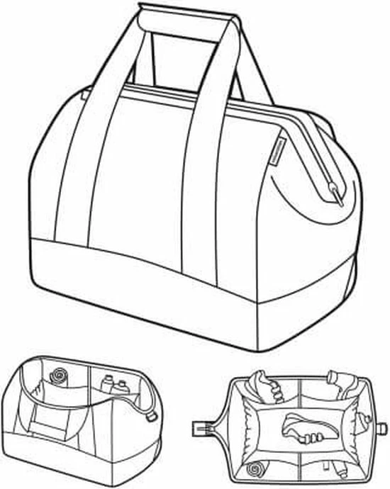 Beste recensies van β¨ Reisenthel Allrounder M Reistas Sporttas - 18L - Baroque Marble Zwart β¨ - Afbeelding 6