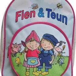 Gloednieuw ๐ Fien & Teun Rugzak Rugtas School Tas 2-5 Jaar Roze ๐