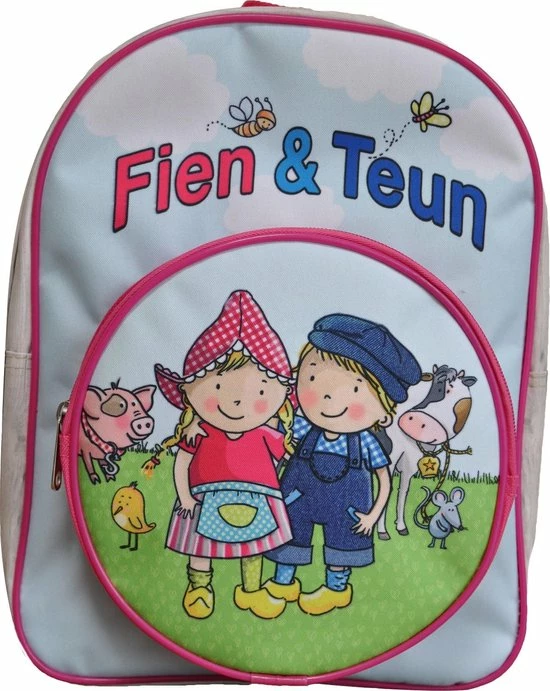 Gloednieuw π Fien & Teun Rugzak Rugtas School Tas 2-5 Jaar Roze π