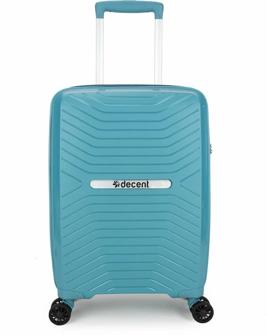 Beste Pirce π Decent CROSS-ONE PP π Handbagage Trolley 55 Cm - 35 Liter - TSA Slot - Petrol π