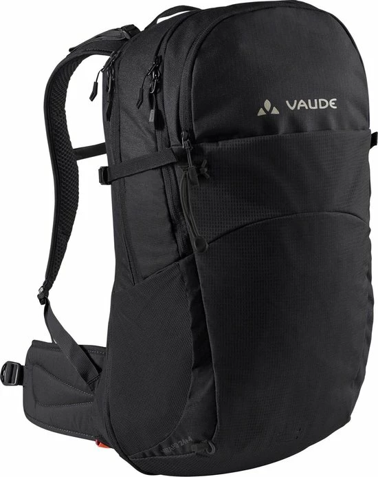 Goedkoop π VAUDE Wizard 24+4 Rugzak - Black - 1,242 Kg - 24+4 L - ErgoShape-schouderbanden Voor Optimale Bewegingsvrijheid - Gepolsterde Heupband Met Vakje π―