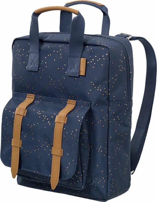 Hete verkoop π€© Fresk Rugzak - Indigo Dots - Kinderrugzak Basisschool - 9 Liter - Rugzak Kind π₯° - Afbeelding 2