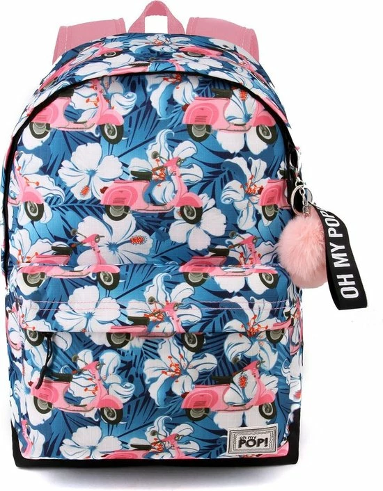 Gloednieuw π Rugzak Laptop - Oh My Pop - Pink Scooter - Multi Colour - Hoogte 44cm π― 1 Gloednieuw π Rugzak Laptop - Oh My Pop - Pink Scooter - Multi Colour - Hoogte 44cm π―