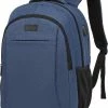 Gloednieuw ❤️ Kono Rugzak - Schooltas - 15,6 Inch Laptop Rugtas - Dames/Heren - 28L - Waterafstotend - Blauw ✔️