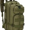 Gloednieuw 🎁 Merkloos Mannen Vrouwen Militaire Tactische Rugzak - Waterdichte Bug Out Bag - Trekking Sport Reisrugzakken - Kamperen Wandelen Klimtassen - Leger Groen 😉