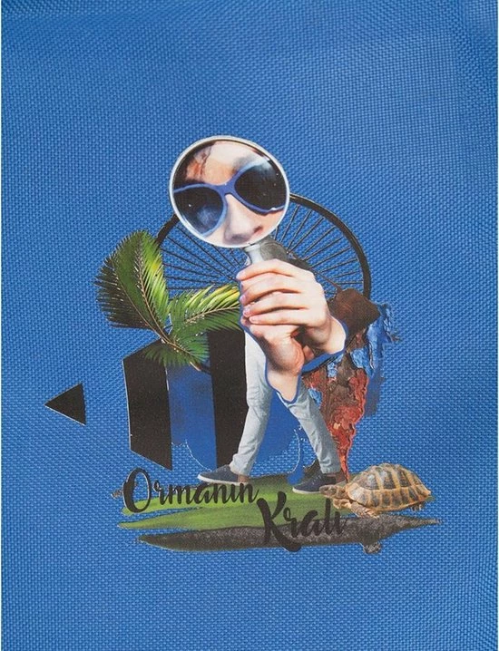 Promo π BiggDesign Rugtas - Rugzak Jongens - Schooltas - 45cm - Fietsopdruk - Blauw π₯° - Afbeelding 4